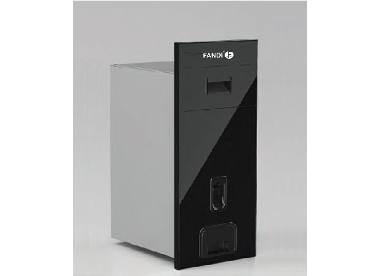 THÙNG GẠO THÔNG MINH MẶT GƯƠNG ĐEN FNB300